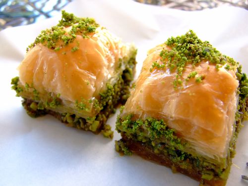 Baklava à la pistache