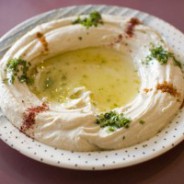 Humus: purée de pois chiches