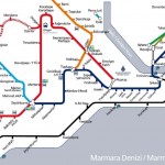 Plan des transports publics à Istanbul