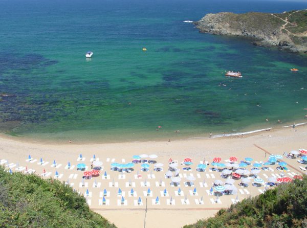 Plage au bord de la Mer Noire