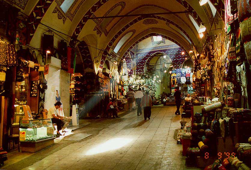 Bazar égyptien: Vue intérieure