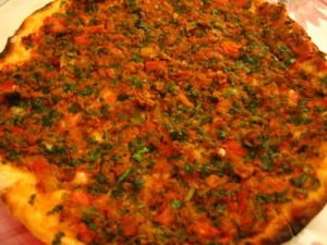Lahmacun, la pizza turque Lahmacun, la pizza turque