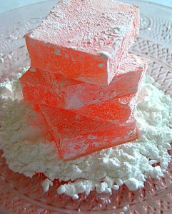 Loukoum, spécialité turque Loukoum, spécialité turque