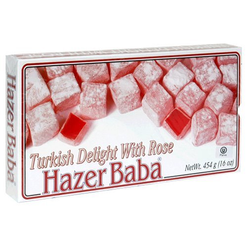 Boite de loukoum parfumés à la rose